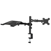 "Support de bureau rotatif Techly ICA-LCD 174NB pour moniteur de 13 a 32"" et ordinateur portable de 17"""