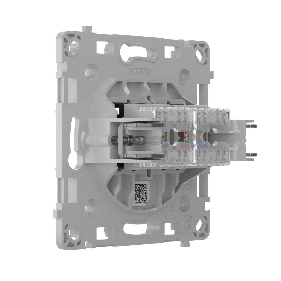 Ajax Systems 128848.165.BL Prise LAN RJ45 encastrée verticale noire - OutletCore (LAN) verticale