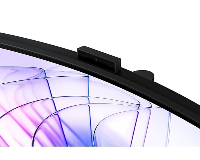 SAMSUNG ViewFinity S6 S34C652VAU Ecran incurvé 34p avec WEBCAM UWQHD 3440 x 1440 @100Hz VA 350cd/m² HDR10 5ms HDMI DP USB-C 90W HP