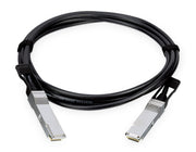 PLANET 100G QSFP28 Direct Attached câble de réseau Noir, Métallique 3 m