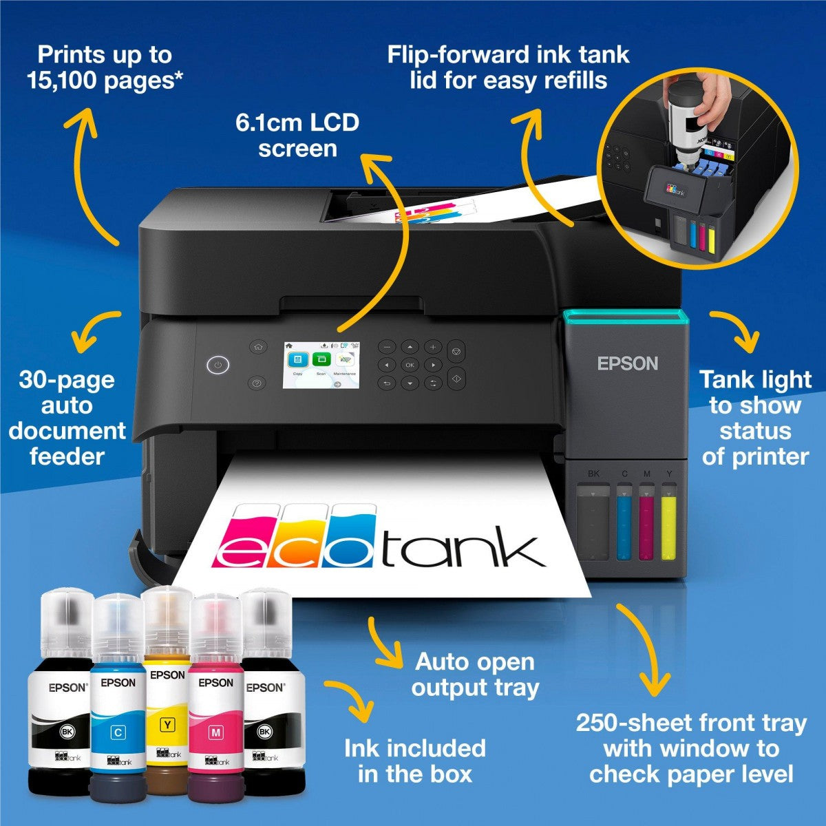 Epson EcoTank L6370 A4 4800 x 1200 DPI Wifi