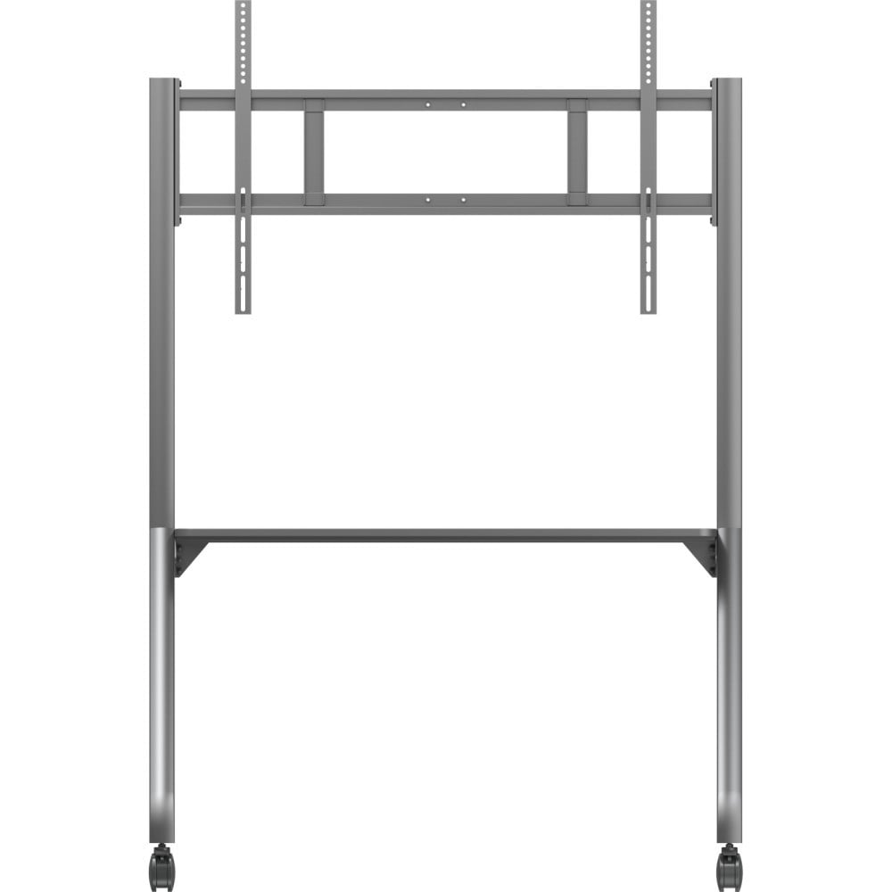 "Techly ICA-TR53MB Support TV mobile 55-86"" jusqu'a 80kg étagere AV réglable"