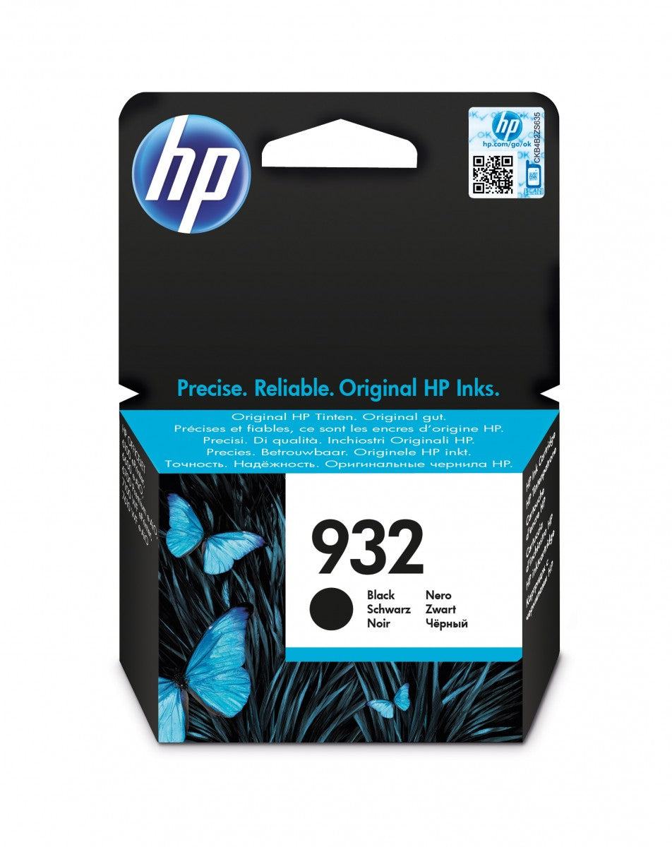 HP 932 original Ink cartridge CN057AE BGX black standard capacity 400 pages 1-pack Officejet