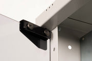 "Armoire réseau murale 19"" 12U, SOHO PRO 595 x 540 x 400 mm, porte en verre, gris, non assemblée, 60 kg"