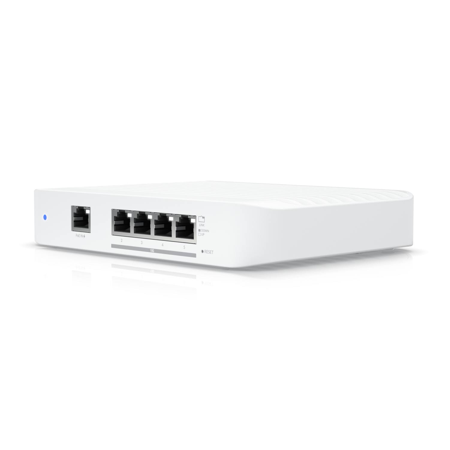 Ubiquiti USW-FLEX-XG Networks UniFi Switch Flex XG Géré L2 10G Ethernet (100/1000/10000) Connexion Ethernet, supportant l'alimentation via ce port (PoE) Blanc