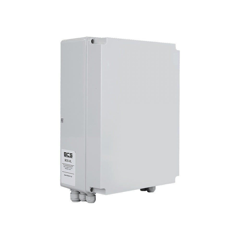 BCS BCS-XL Boîtier Externe Gris IP56 avec Espace pour Batterie 18Ah 300x220x120mm