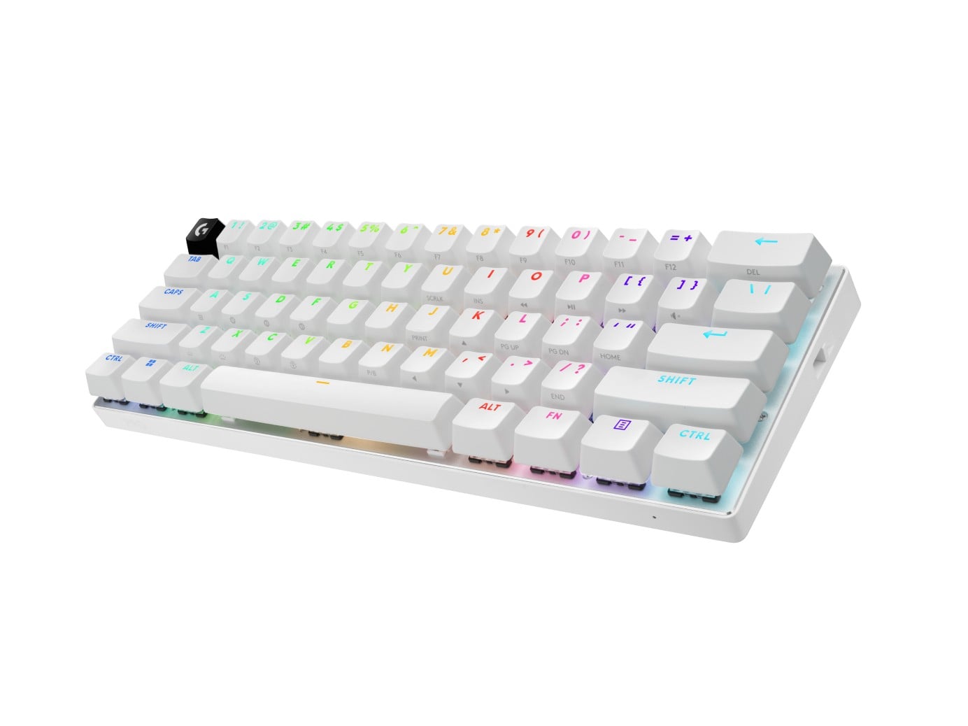Clavier de jeu Logitech 920-011930 G Pro X 60 TKL Lightspeed Blanc