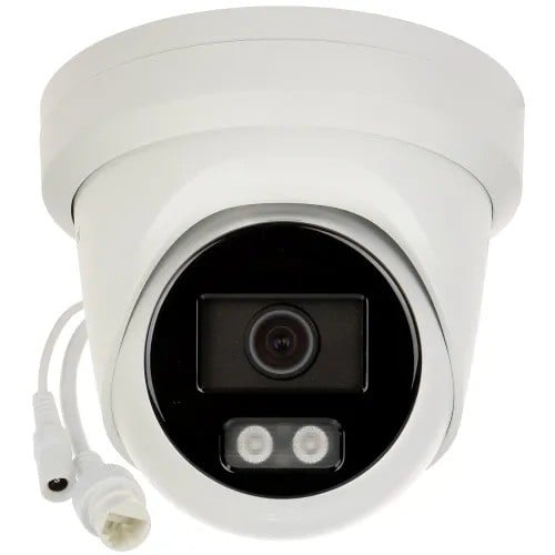 Hikvision DS-2CD2346G2H-IU(4mm)(eF) Caméra réseau fixe turret 4 MP alimentée par Darkfighter