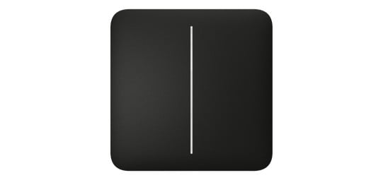 Ajax Systems 52163.143.BL SideButton (2-gang) - bouton latéral pour interrupteur 2-gang - noir