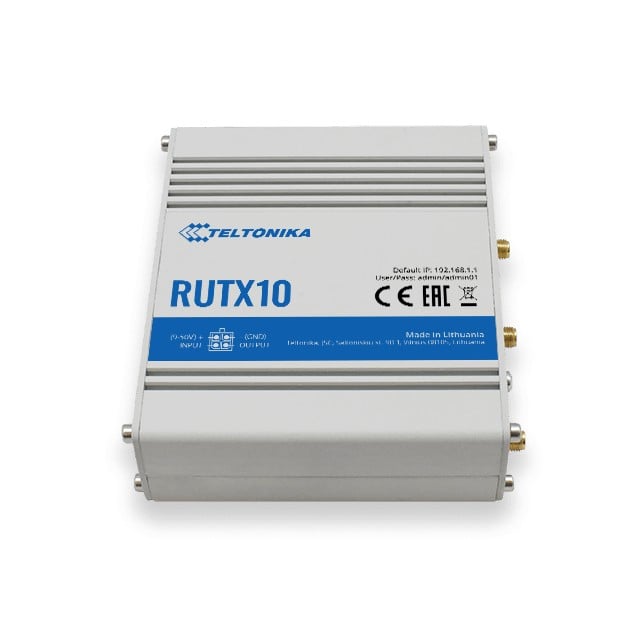 TELTONIKA NETWORKS RUTX10 Ethernet WiFi Bluetooth router