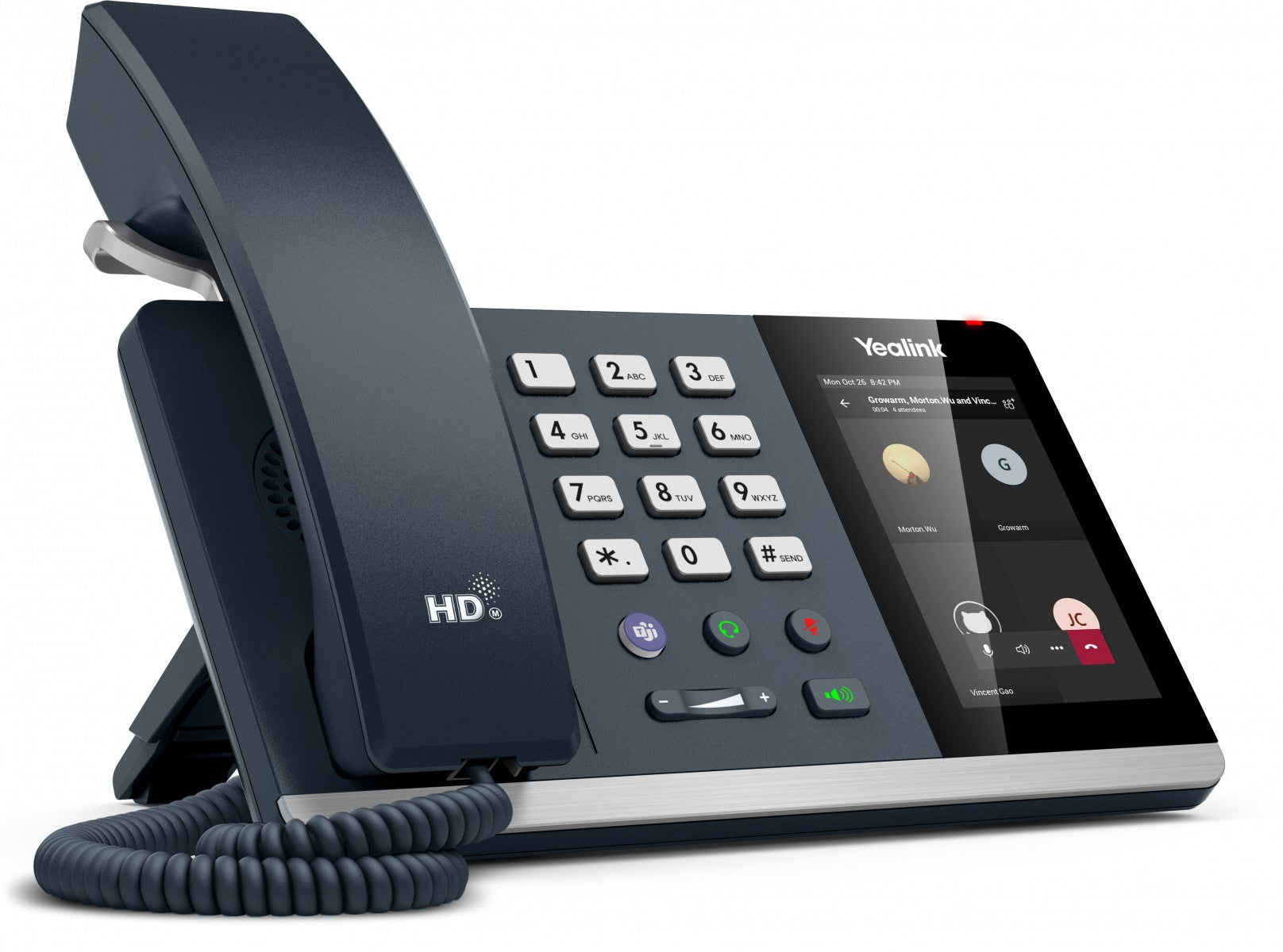 Yealink MP54 Microsoft Teams Edition téléphone fixe Gris LCD