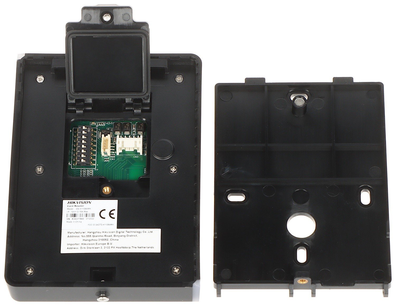 Hikvision DS-K1108AMK Lecteur de cartes de la série Pro 1108A