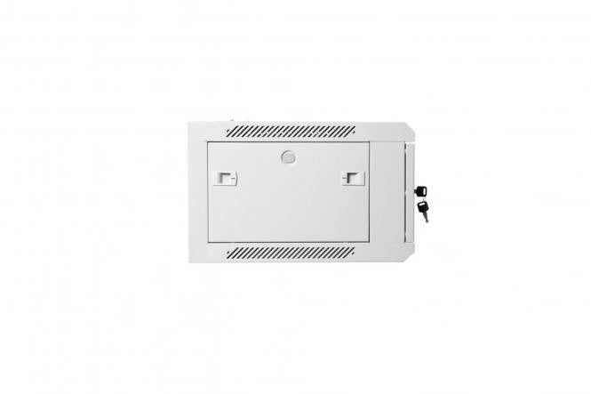 "Digitus DN-W19 06U/600 Armoire réseau murale 19"" 6U rack 600x600, porte en verre, gris, a section unique, assemblée, 60kg"