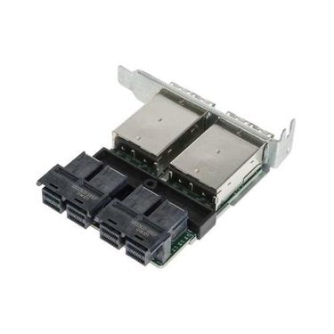SUPERMICRO 16-port Int. mSAS HD to Ext. mSAS HD converter Low Profile AOM-SAS3-16I16E-LP