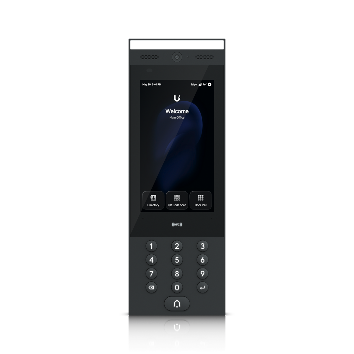 Indoor/outdoor intercom terminal for man