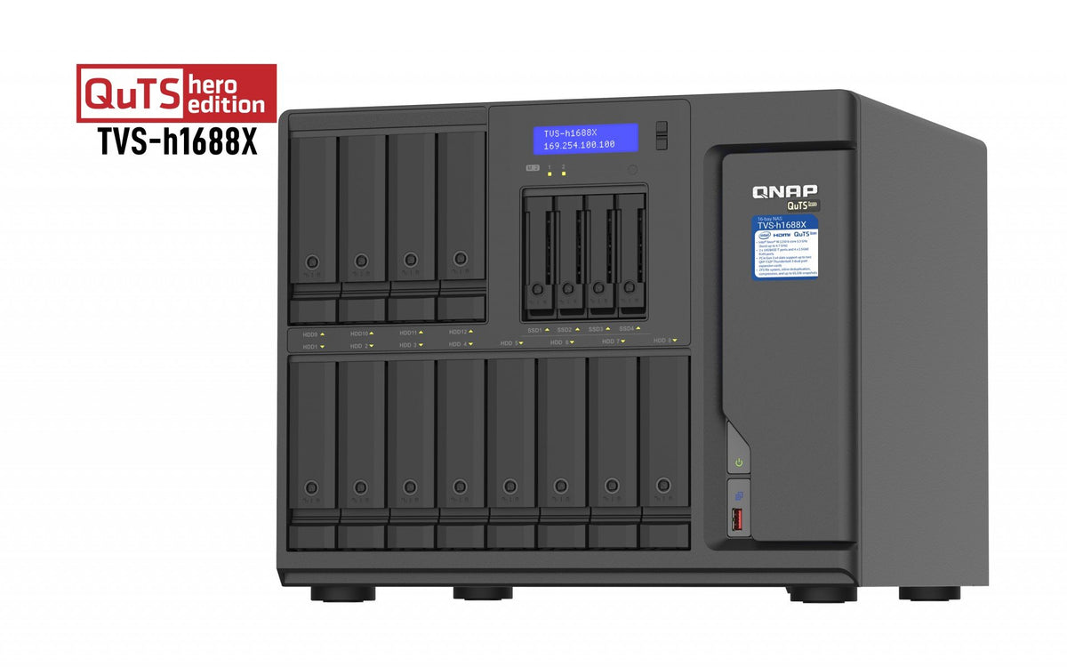 16-Bay TurboNAS Xeon W-1250 32GB RAM