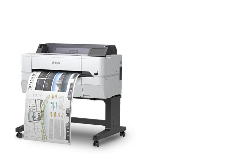 EPSON SureColor SC-T3405 With Stand 24inch large-format printer colour ink-jet Roll A161.0cm 2400x1200dpi LAN Wi-Fi USB 3.0 Cutter