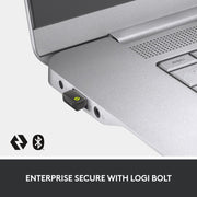 Logitech Master MX Keys Combo for Bussiness clavier Souris incluse Bureau RF sans fil + Bluetooth QWERTZ Suisse Graphite