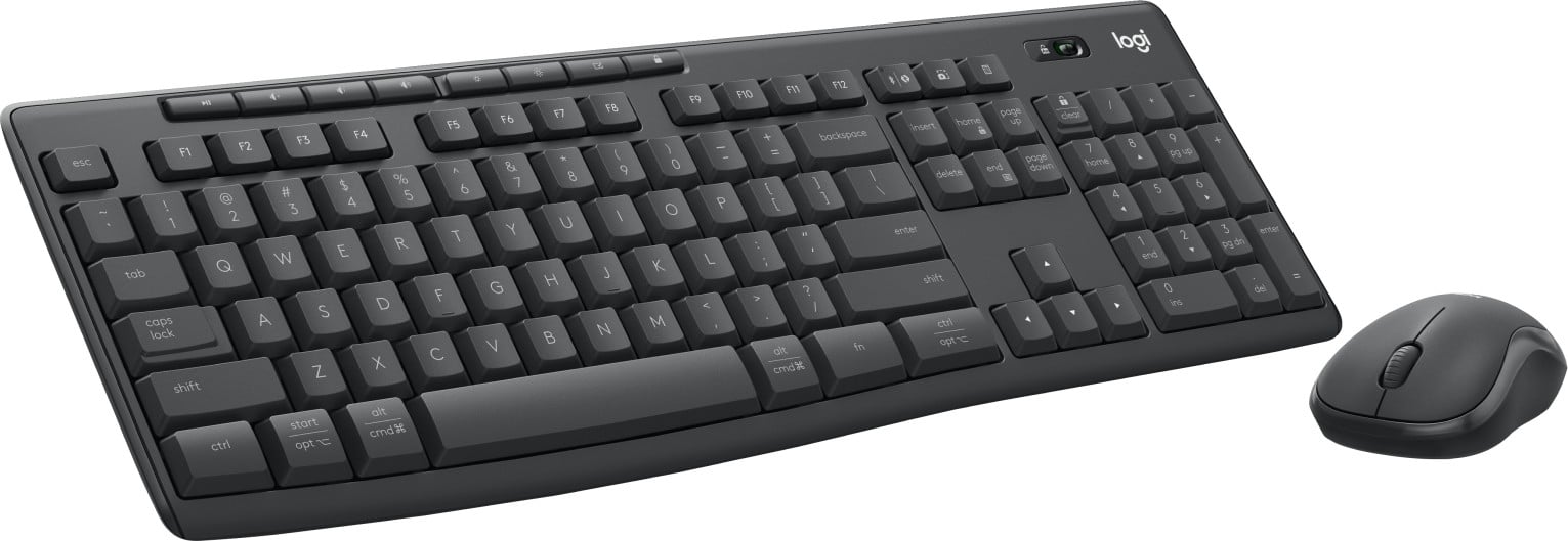 Logitech MK370 Combo for Business clavier Souris incluse Bureau Bluetooth QWERTY Nordique Graphite