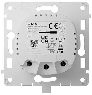 Ajax Systems 91249.255.WH1 AJAX LightCore Variateur vertical (blanc)