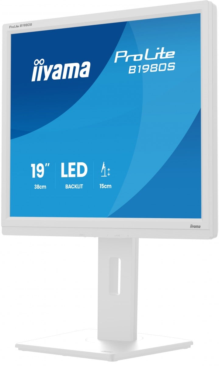 B1980S-W1 19" WHITE TN-1280x1024 13cm He