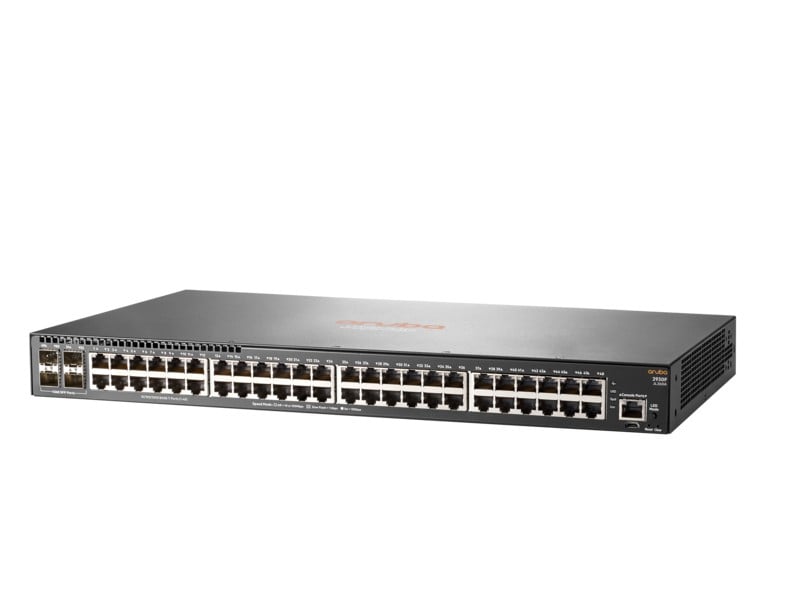 HPE Aruba 2930F Switch 48G 4SFP Europe English