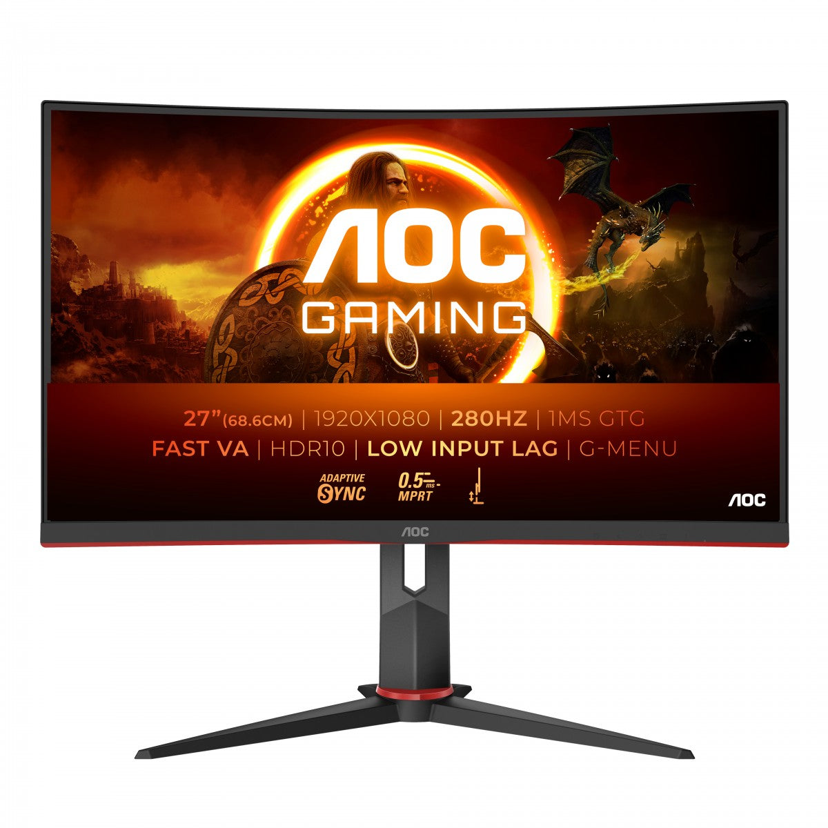 New Curved G2 280Hz Fast VA with 1ms G