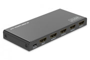 Répartiteur HDMI 1x4, 4K/60Hz UHD avec HDR, 18 Gbps, HDCP 2.2, EDID