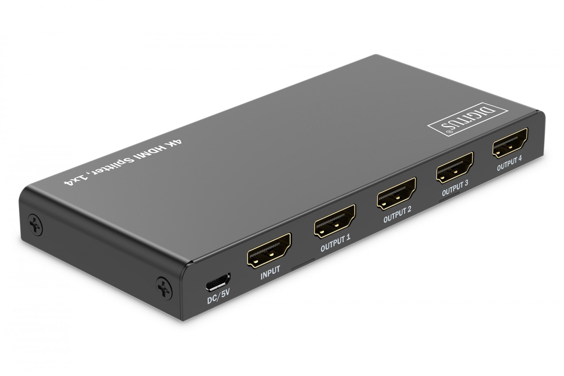 Répartiteur HDMI 1x4, 4K/60Hz UHD avec HDR, 18 Gbps, HDCP 2.2, EDID