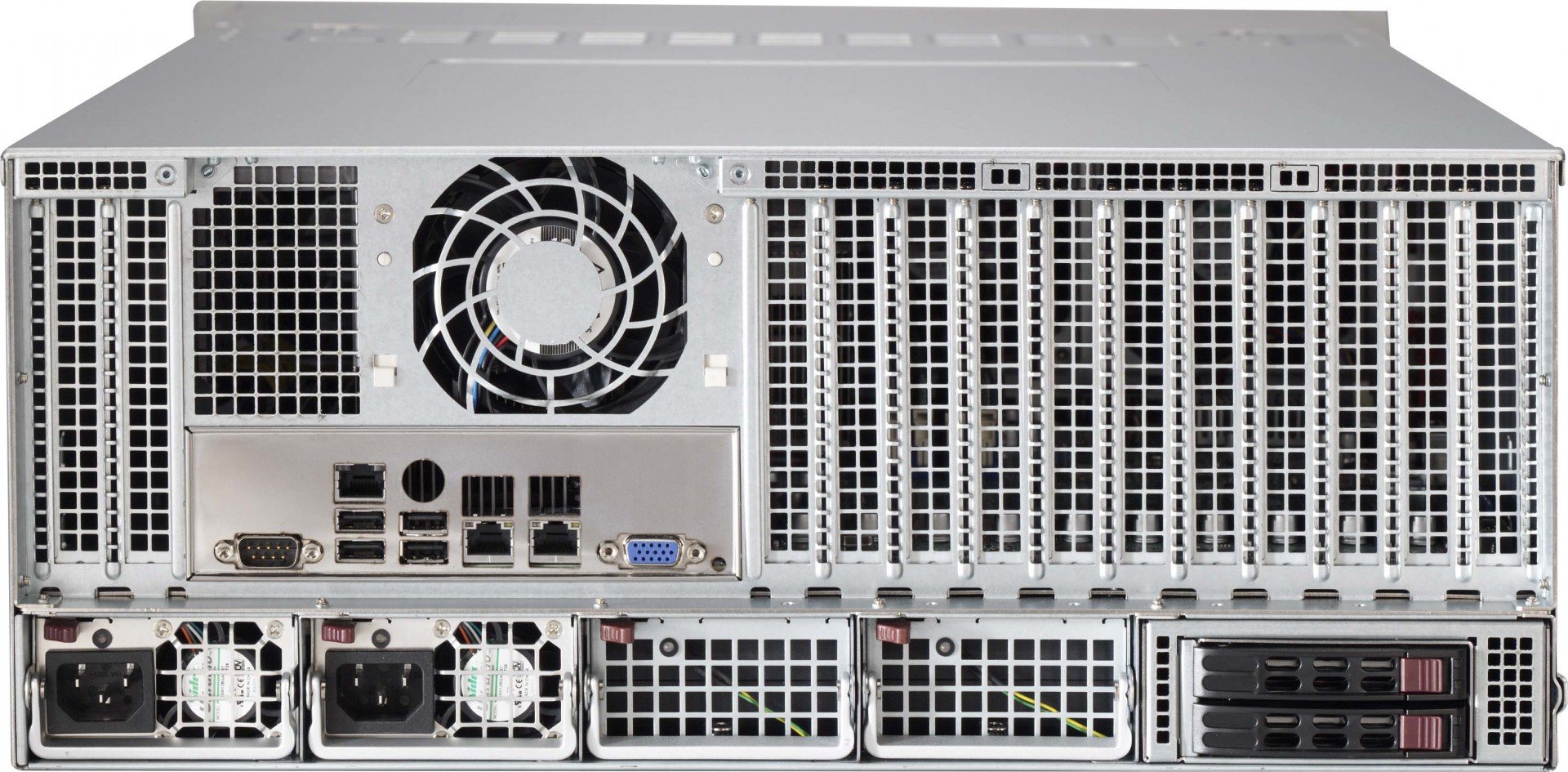 Supermicro CSE-846XA-R1K23B unité centrale Support Noir 1200 W