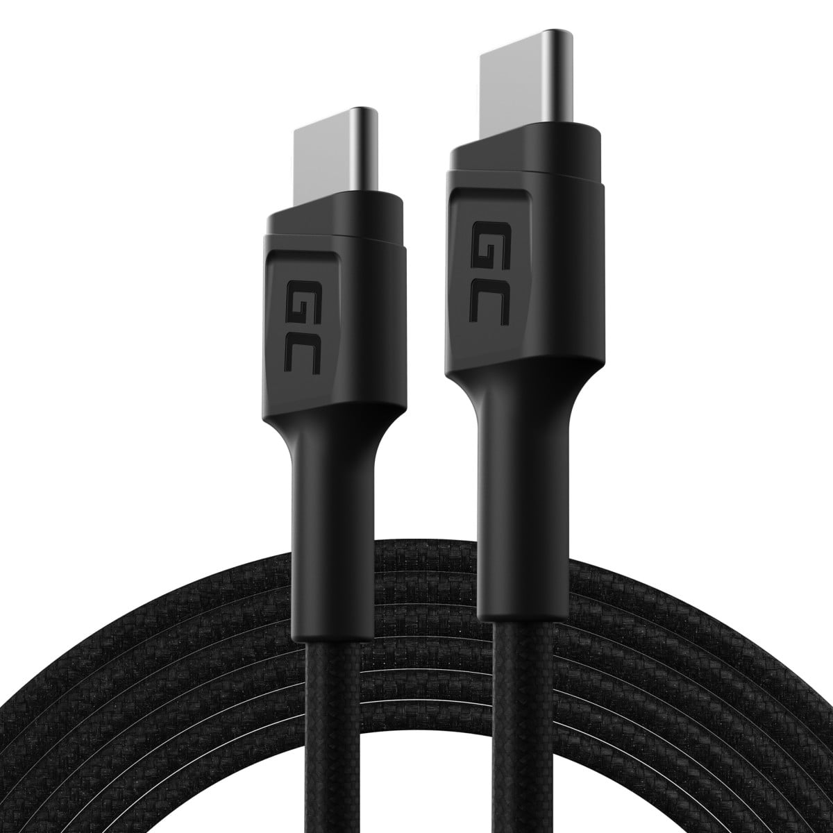 Green Cell KABGC29 câble USB 2 m USB 2.0 USB C Noir