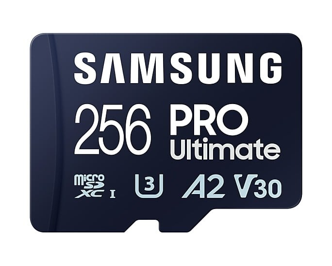 CARTE MEMOIRE SAMSUNG 256 Go MICRO-SD PRO Ultimate avec lecteur USB Classe 10 Le