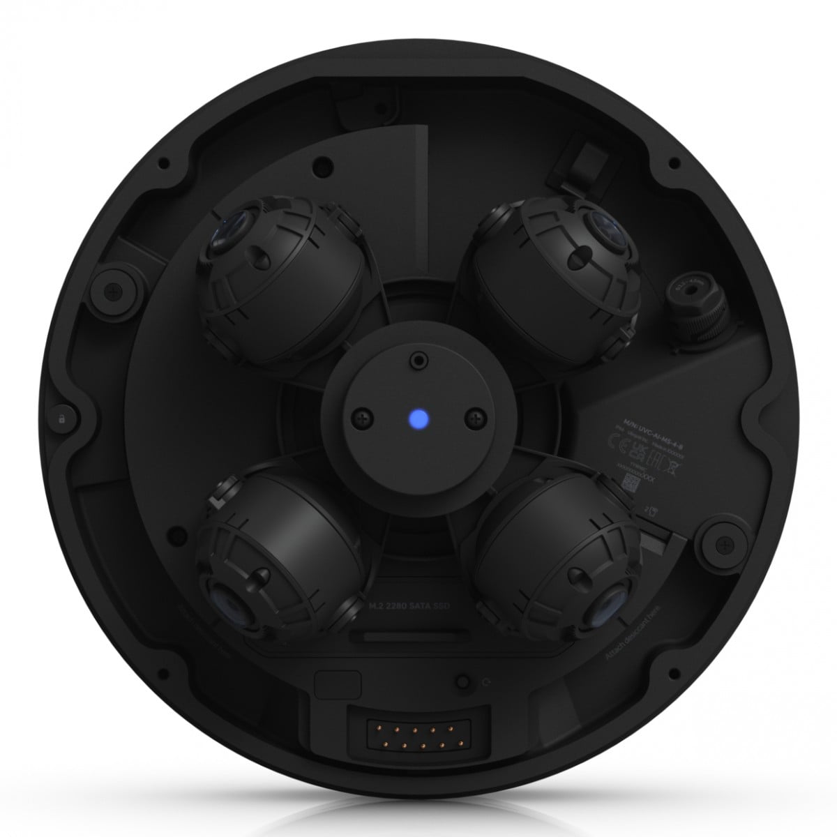 All-weather PoE++32MP multi-sensor cam