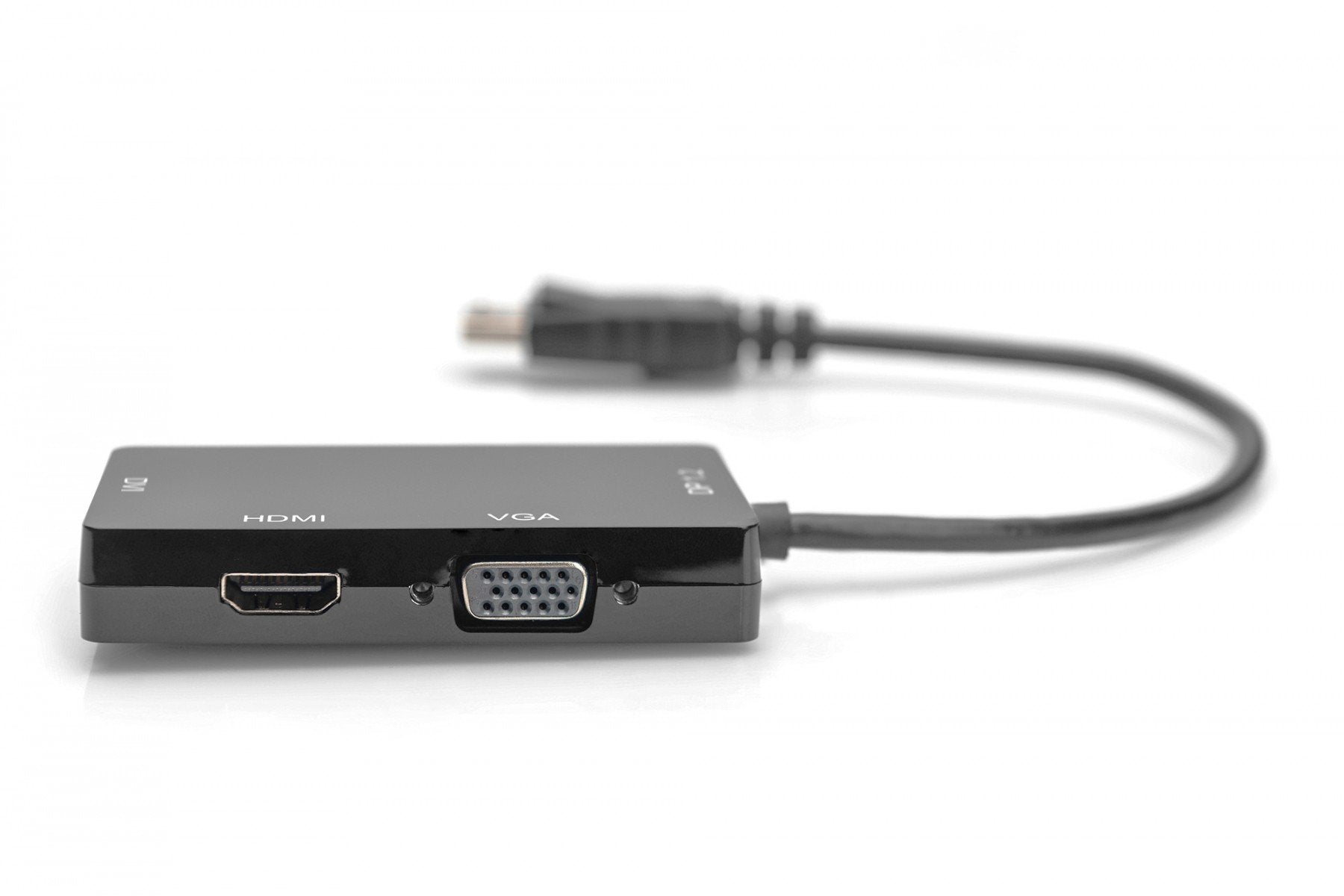 Digitus AK-340418-002-S câble vidéo et adaptateur 0,2 m DVI-D Noir