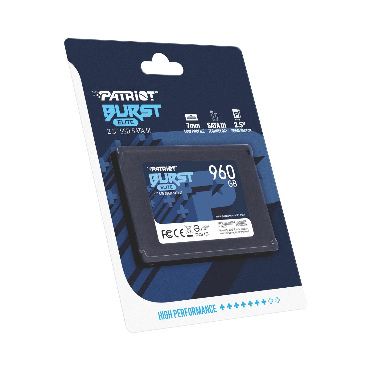 "Patriot Memory Burst Elite 960 Go 2,5"" Serial ATA III"