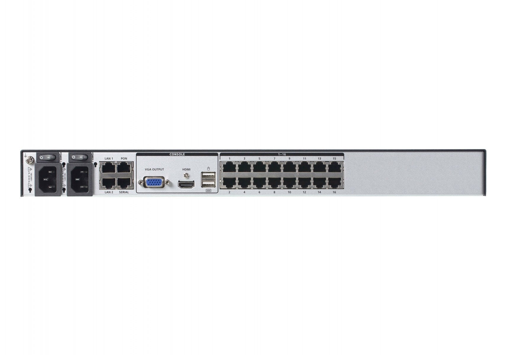 ATEN PREMIUM KN2116VB KVM IP 16 Ports Cat.5 1 accès local et 2 accès IP