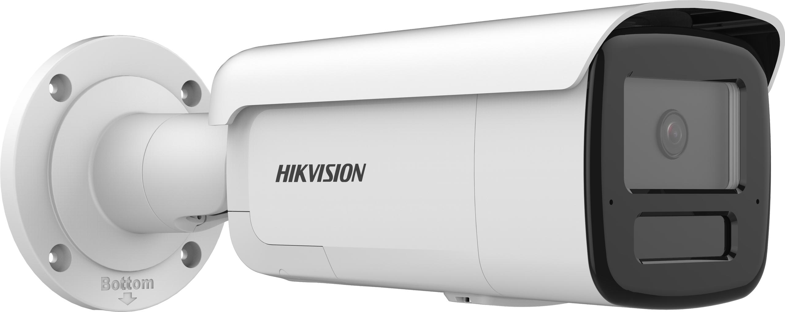 Hikvision DS-2CD2T86G2H-IS2U/SL(2.8mm) caméra réseau fixe Bullet 8MP avec AcuSense, lumiere stroboscopique et avertissement sonore