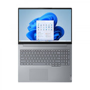 "Lenovo ThinkBook 16 G9 IRL Intel Core 7 240H Ordinateur portable 40,6 cm (16"") WUXGA 16 Go DDR5-SDRAM 512 Go SSD Wi-Fi 7 (802.11be) Hongrois Gris"