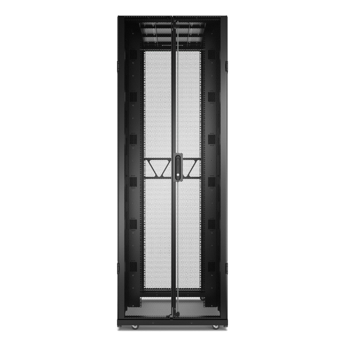 APC NetShelter SX Gen 2 Rack cabinet 2124H x 750W x 1200D mm with sides floor-standing Black 45U 19 TAA Compliant