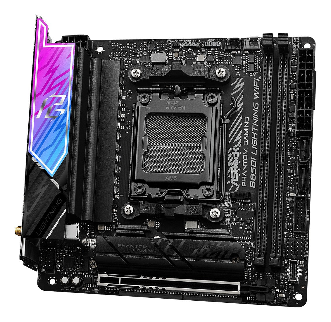 ASRock B850I Lightning WiFi Carte mere Mini ITX pour processeurs AMD Ryzen 7000 Series