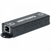 560962 - Gigabit Ethernet - 10,100,1000 Mbit/s - IEEE 802.3 - IEEE 802.3ab - IEEE 802.3af - IEEE 802.3at - IEEE 802.3u - Cat5 - Cat5e - Noir - Métal