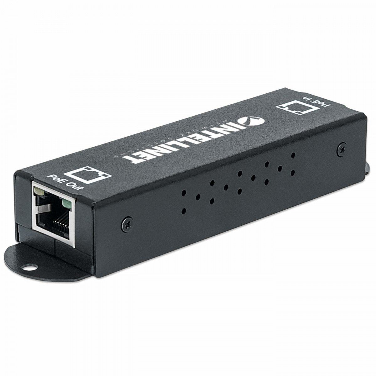 560962 - Gigabit Ethernet - 10,100,1000 Mbit/s - IEEE 802.3 - IEEE 802.3ab - IEEE 802.3af - IEEE 802.3at - IEEE 802.3u - Cat5 - Cat5e - Noir - Métal