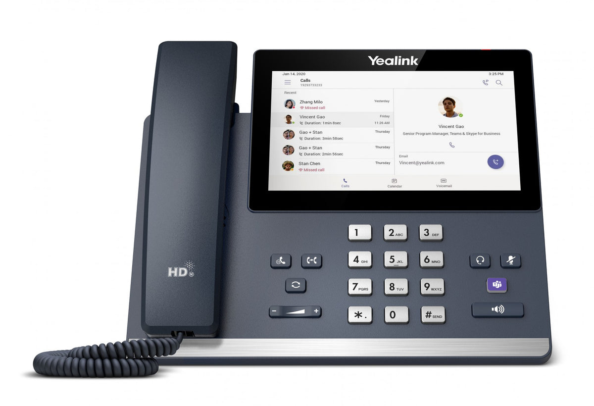 Yealink MP56 Microsoft Teams Edition téléphone fixe Gris Wifi