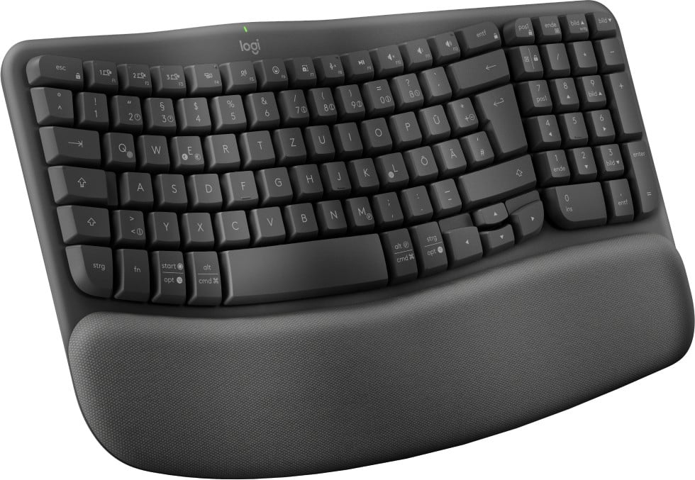 Logitech 920-012327 clavier Bureau RF sans fil + Bluetooth QWERTZ Allemand Graphite