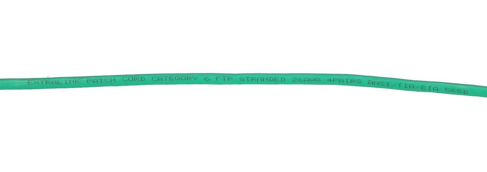 Extralink EX.7720 câble de réseau Vert Cat6 F/UTP (FTP)