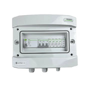 EMITER EM-803N_AC Tableau de distribution AC, IP65, SPD AC Noark type 2, disjoncteur 16A 3-F, RCD type A 40A/300mA, signal de phase
