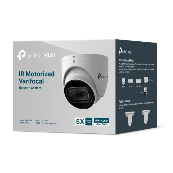 TP-LINK VIGI 4MP IR Motorized Varifocal Turret Network Camera