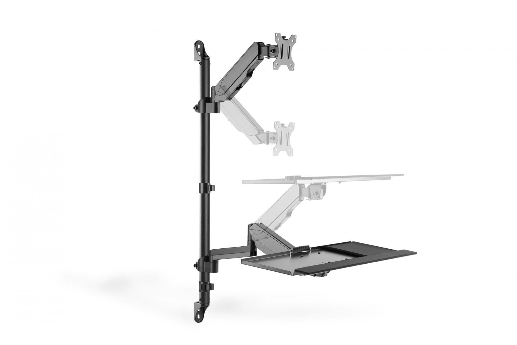 "Digitus DA-90372 support d'écran plat pour bureau 81,3 cm (32"") Noir"