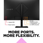 "OMEN by HP 31.5 inch QHD 165Hz Gaming Monitor - OMEN 32q écran plat de PC 80 cm (31.5"") 2560 x 1440 pixels Quad HD LCD Noir"