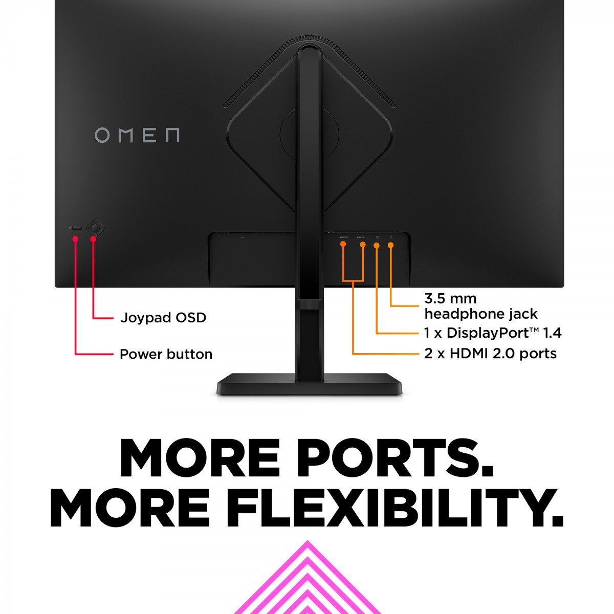"OMEN by HP 31.5 inch QHD 165Hz Gaming Monitor - OMEN 32q écran plat de PC 80 cm (31.5"") 2560 x 1440 pixels Quad HD LCD Noir"